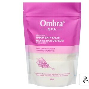 OMBRA Spa Aromatic Epsom Bath Salts Relaxing Lavender 350 g BRAND NEW